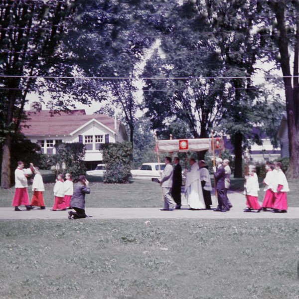 La fête Dieu de 1950.
